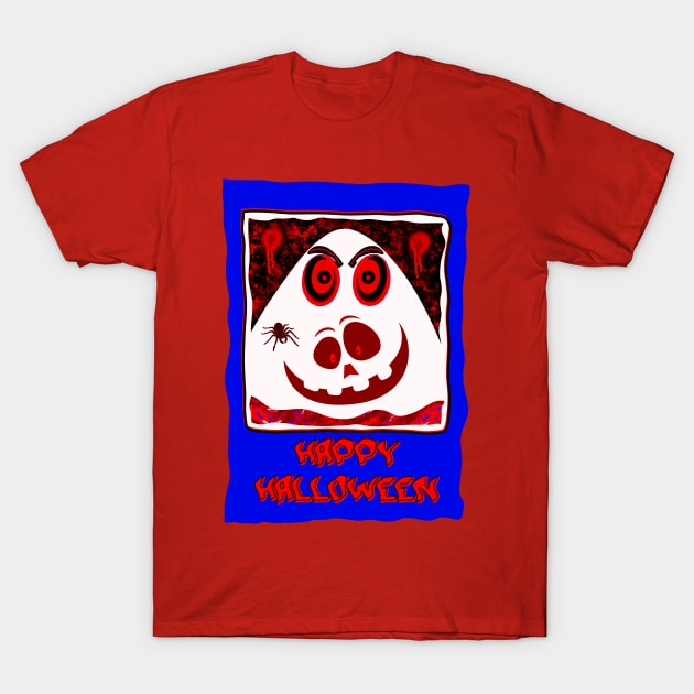 Polaroid Horror Design - Happy Halloween T-Shirt by ak3shay